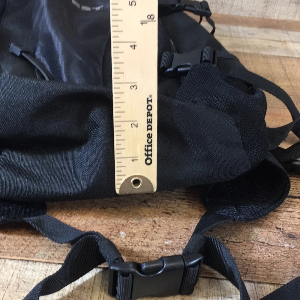 Quest Rio Black Backpack Unisex Organizer‎ Bag Purse Hiking